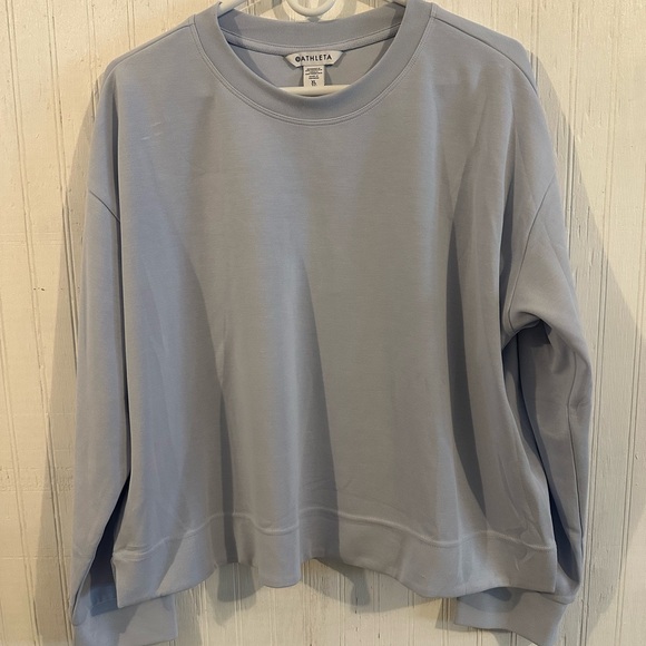 Athleta, Seasoft Rib Crewneck Sweatshirt - Picture 3 of 5